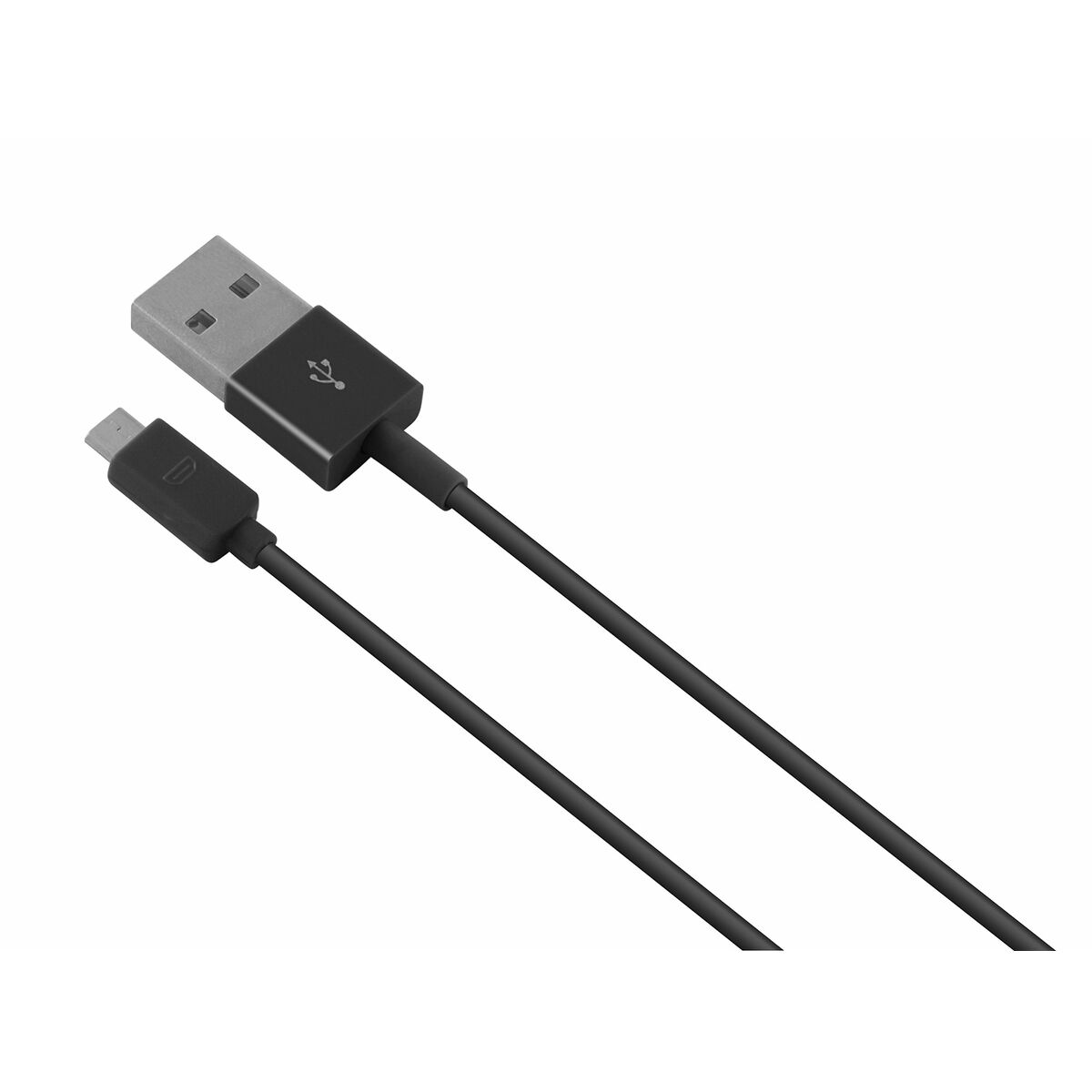 Kabel USB naar Micro-USB Contact 1 m Zwart